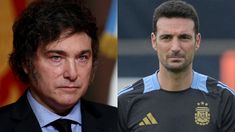 El Presidente compartió la entrevista de Lionel Scaloni en sus redes sociales.&nbsp;