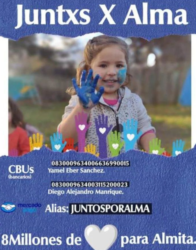 Campaña Juntos por Alma en redes sociales.
