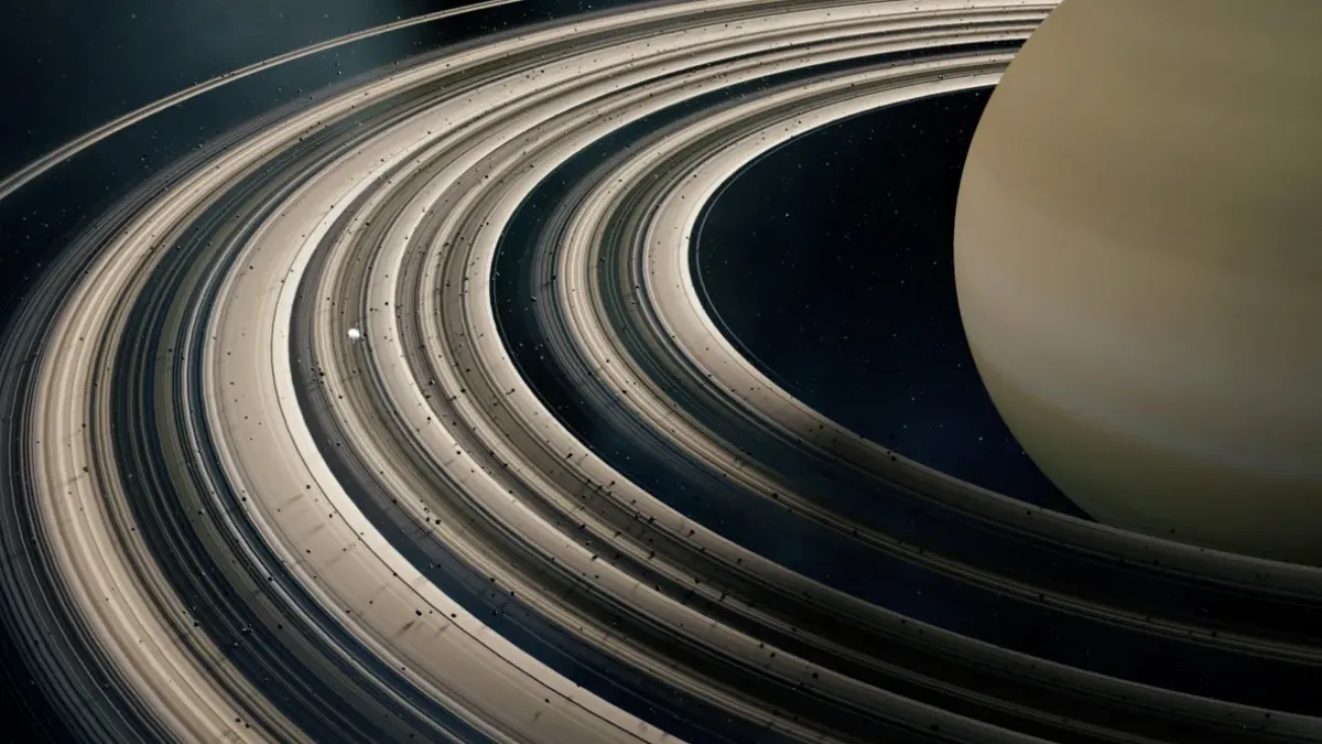 La NASA reveló cómo se ven los anillos de Saturno con imágenes del James  Webb