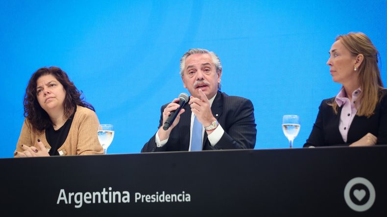 Alberto Fernández inauguró el Primer Encuentro Nacional de Salud Mental.