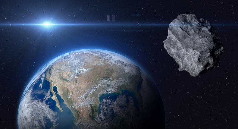 Preocupación por el peligroso asteroide de Navidad de 10 pisos que pasará  cerca de la Tierra