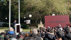 Facundo Manes durante el acto de lanzamiento de su nuevo espacio.