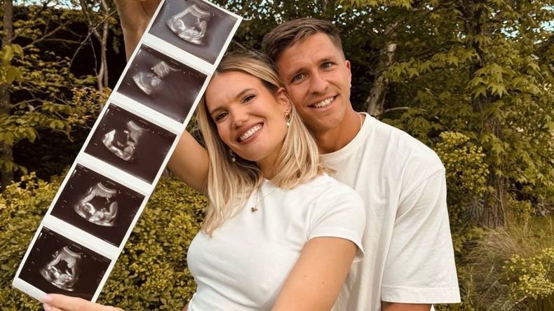 Eva Bargiela y Gianluca Simeone esperan su primer hijo.
