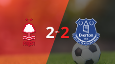 con dos goles de brennan johnson, nottingham forest igualo ante everton