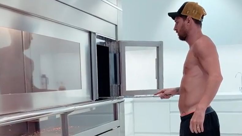 Messi hizo una revelación sobre el asado.&nbsp;