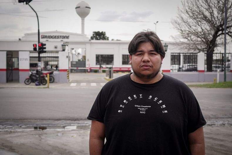 Diego Devia fue uno de los despedidos de Bridgestone.