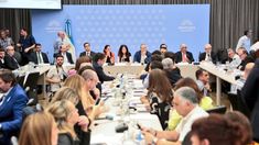 Constitucionalistas acudieron a una reunión para debatir sobre el mega DNU.