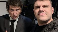 Javier Milei y Daniel Parisini, el influencer conocido como Gordo Dan.