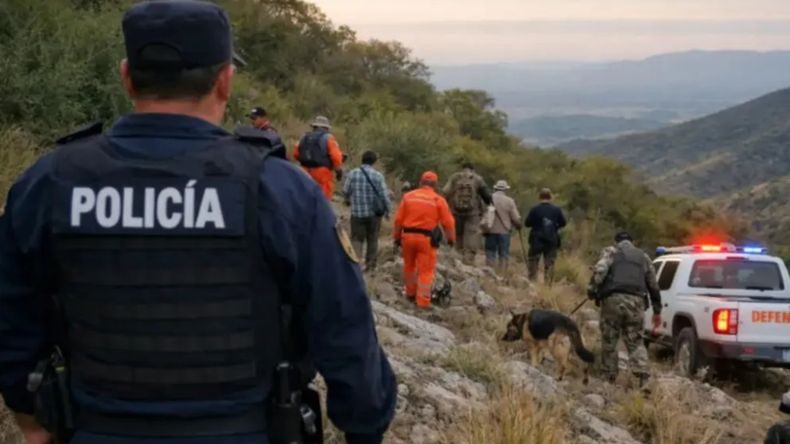 Búsqueda de un adolescente y su abuelo en Salta.&nbsp;