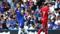 Enzo, capitán del Chelsea, jugó media hora en el amistoso de verano en Inglaterra.