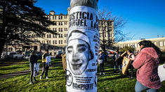 Los familiares de Nahuel Lagos pidieron justicia por la actuación policial junto a otras víctimas. Los familiares de Nahuel Lagos pidieron justicia por la actuación policial junto a otras víctimas.