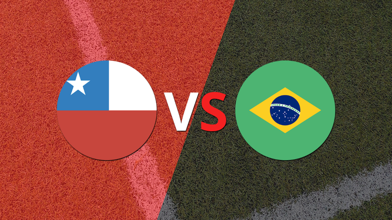 Brasil le pasó por encima a Chile con doblete de Rayan Vitor