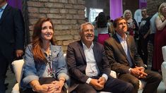 Victoria Villarruel junto a Alfredo Cornejo.