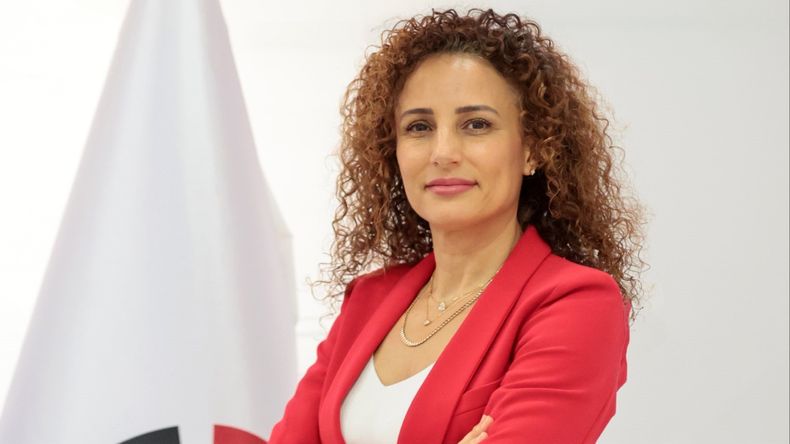 Samar Nassar, exnadadora olímpica, tiene 47 años.