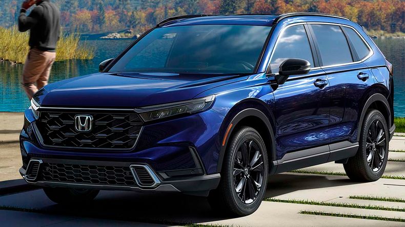 La Honda CR-V se lanzará en enero de 2024.