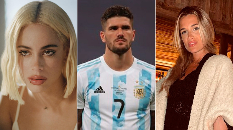 De Paul bancó a Tini después de su canción contra Camila Homs.