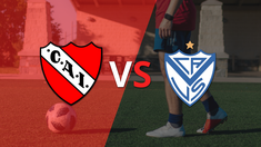 Independiente logró sacar el empate de local frente a Vélez