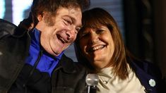Javier Milei y Patricia Bullrich. Javier Milei y Patricia Bullrich.