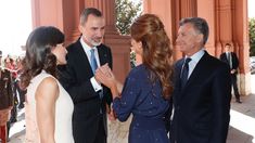 La foto oficial de Casa Rosada, de una de las visitas de los Reyes de España a la Argentina durante la presidencia de Mauricio Macri. La foto oficial de Casa Rosada, de una de las visitas de los Reyes de España a la Argentina durante la presidencia de Mauricio Macri.