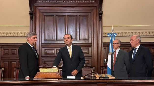 El jueves juró Manuel José García Mansilla como juez de la Corte.&nbsp;