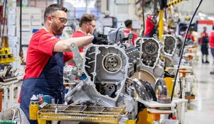 La producción industrial creció en el primer cuatrimestre. La producción industrial creció en el primer cuatrimestre.