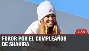 La cantante organizó una fiesta para familiares y amigos en su casa de Barcelona. La cantante organizó una fiesta para familiares y amigos en su casa de Barcelona.