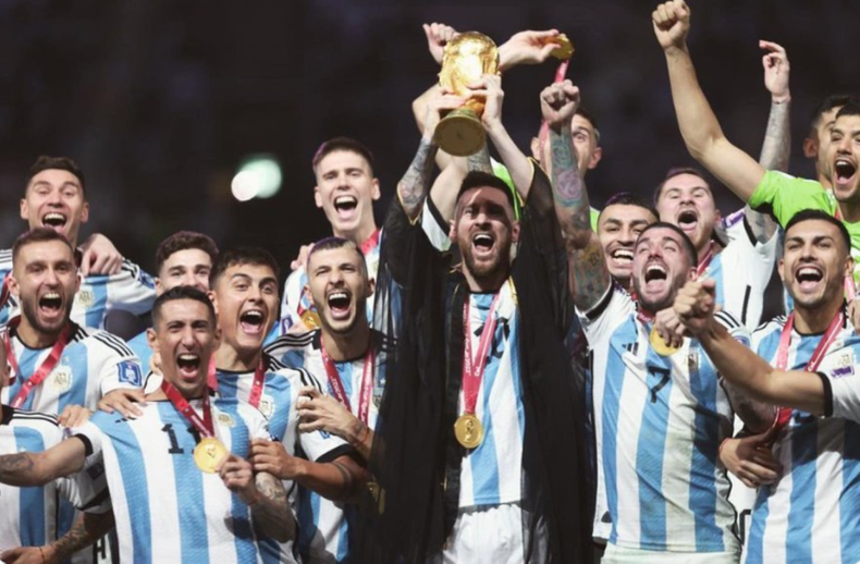 La Selección argentina se consagró en el Mundial Qatar 2022.