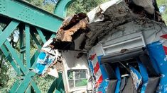 El accidente ocurrido en Palermo.