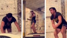 El participante de Gran Hermano 2022 se viralizó destruyendo los vehículos. El participante de Gran Hermano 2022 se viralizó destruyendo los vehículos.