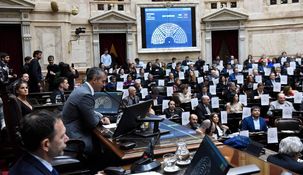 Martín Menem ya recibió el proyecto de reforma laboral que aprobó el Senado.