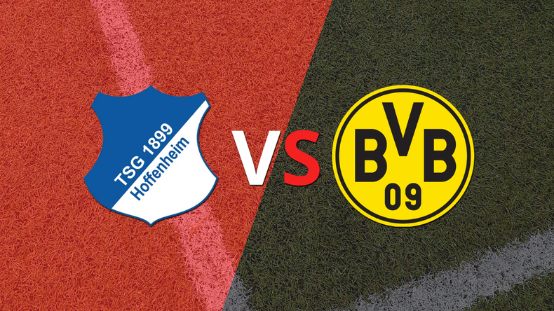 Borussia Dortmund ganó por la mínima en su visita a Hoffenheim