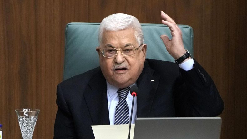 Mahmud Abás.