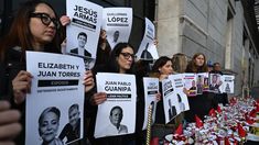 Venezolanos exiliados en España exigieron la liberación de los presos políticos del régimen de Nicolás Maduro. Venezolanos exiliados en España exigieron la liberación de los presos políticos del régimen de Nicolás Maduro.