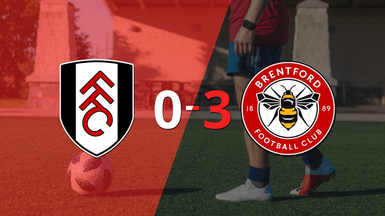 Con doblete de Bryan Mbeumo, Brentford liquidó 3-0 a Fulham