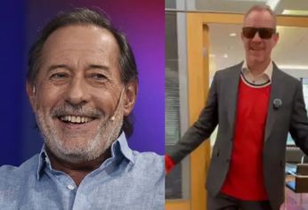 Halvor Sætre celebró el triunfo de Noruega imitando a Guillermo Francella.