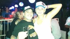 Diego Maradona en San Miguel con su novia Rocío Oliva Diego Maradona en San Miguel con su novia Rocío Oliva