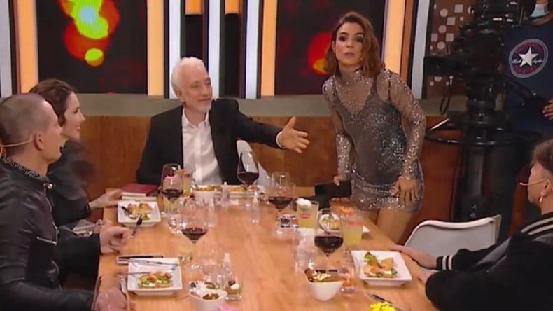 El momento en el que Agustina Cherri se levantó de la mesa en PH.