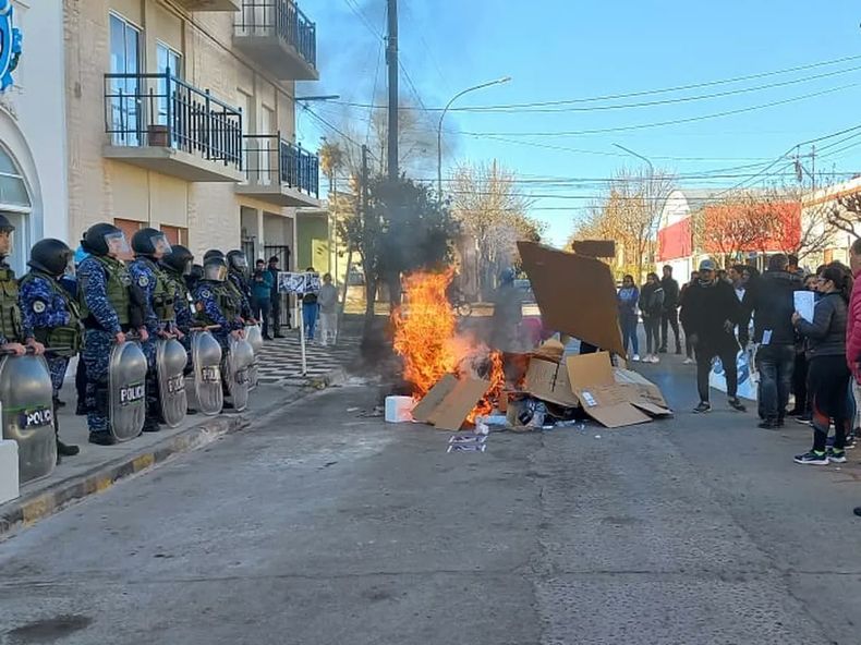 Una marcha en reclamo de Justicia por la muerte de Diana.