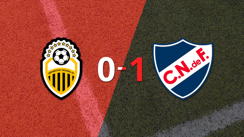 A Nacional no le sobró nada, pero venció a Táchira por 1 a 0
