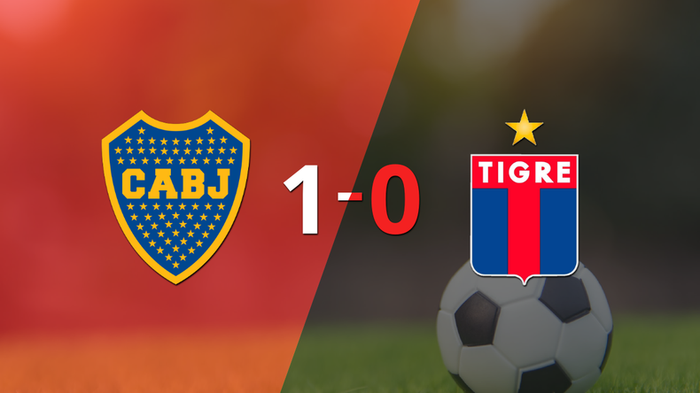 Boca Juniors venció por la mínima a Tigre