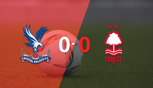 cero a cero termino el partido entre crystal palace y nottingham forest