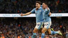 con una asistencia de julian alvarez, manchester city dio vuelta el resultado y le gano al united con una asistencia de julian alvarez, manchester city dio vuelta el resultado y le gano al united