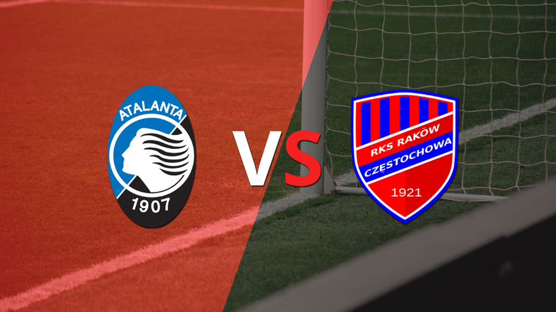 Atalanta derrotó 2-0 en casa a Rakow Czestochowa