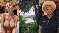El albúm de fotos que compartió Mauro Icardi durante sus vacaciones.