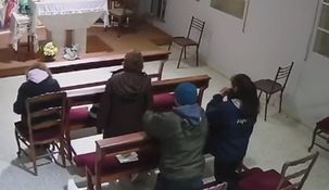 El insólito robo ocurrió en la parroquia San PabloApóstol, ubicada en el barrio Guadalupe, en Santa Fe