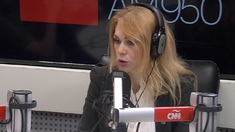 Lemoine fue entrevistada en un programa de radio.