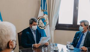 Los dirigentes sanjuaninos se mostaron muy satisfechos.