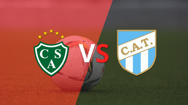 Sergio Quiroga anotó un doblete en la goleada 4-1 de Sarmiento a Atlético Tucumán