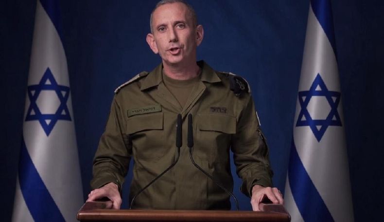 El vocero de las Fuerzas de Defensa de Israel, Daniel Hagari.