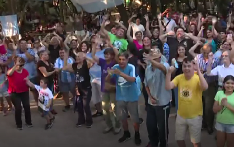Furor en Santiago del Estero por el partido entre la Selección argentina y Curazao.